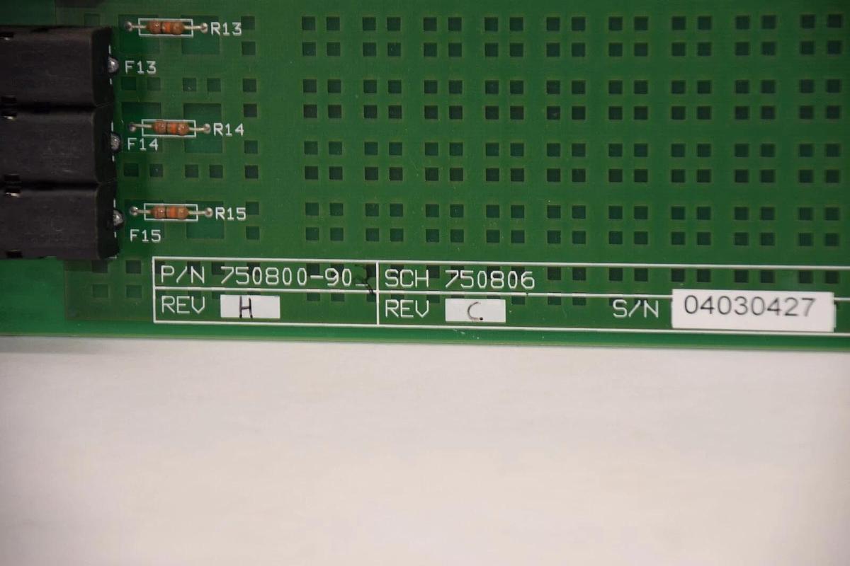 Used SIEMENS 750800-90 , F-750803-A Motor Control Board