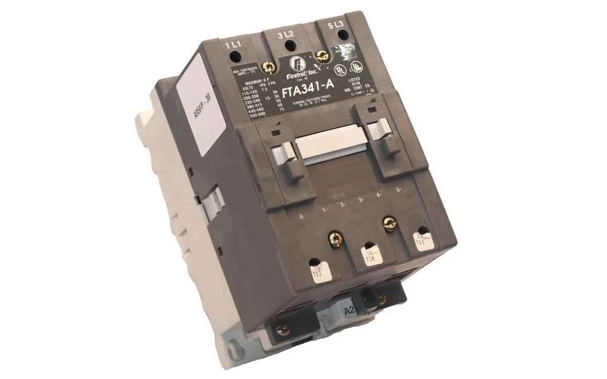 Used FIRETROL INC. FTA341-A , FTA341A Contactor 400-415V/50Hz , 480V/60Hz Coil
