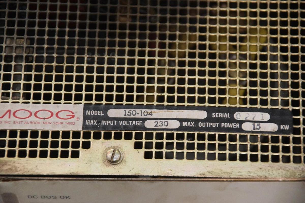 Used MOOG 150-104 Brushless servo motor control Power Supply 15KW 230V