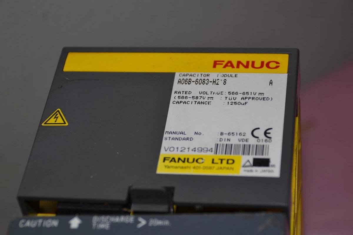 Used Fanuc Ltd. Capacitor Module Mod A06B-6083-H218  A A06B6083H218 A06B 6083 H218