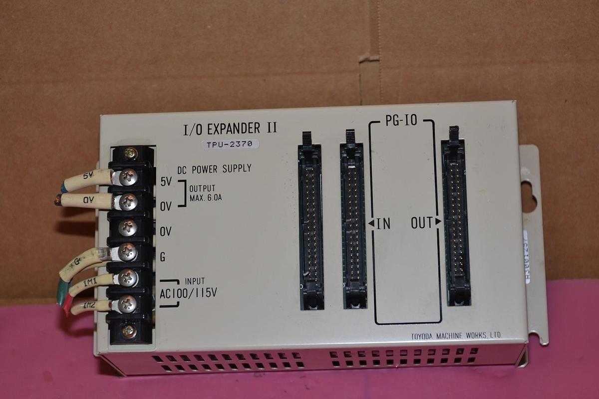 Used Toyoda Machine Works, LTD DC Power Supply I/O Expander II TPU-2370 TPU2370