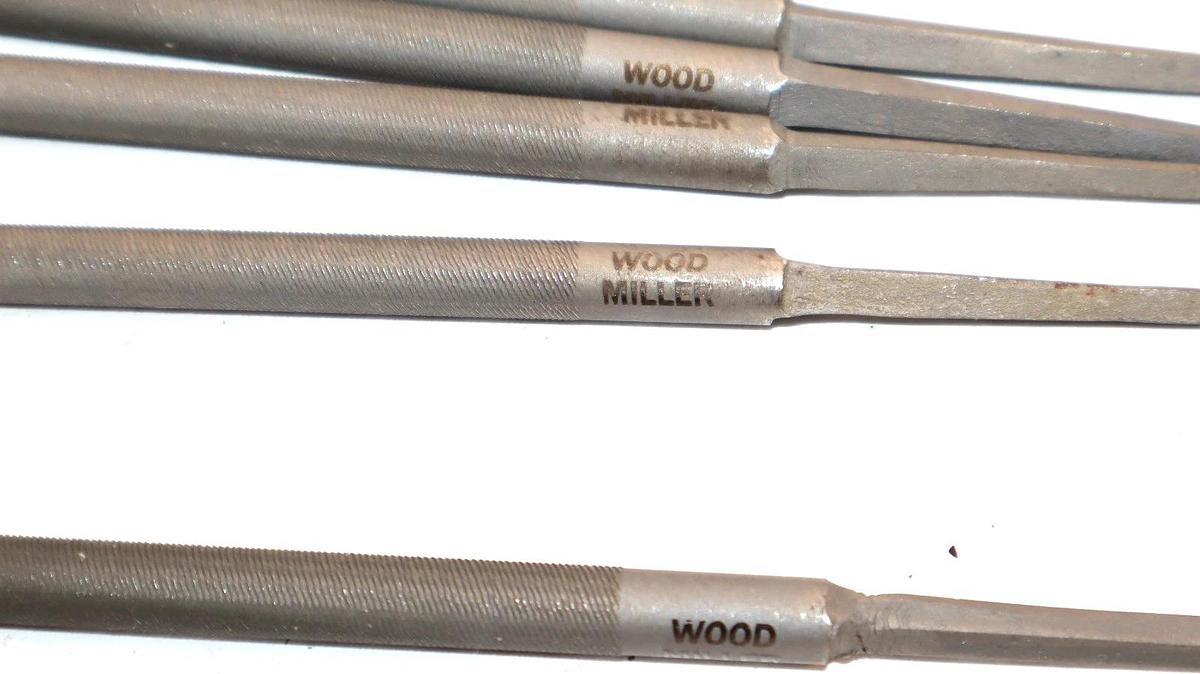Wood / Miller DIC12084 10" Round Smooth File (New - Box of 12)