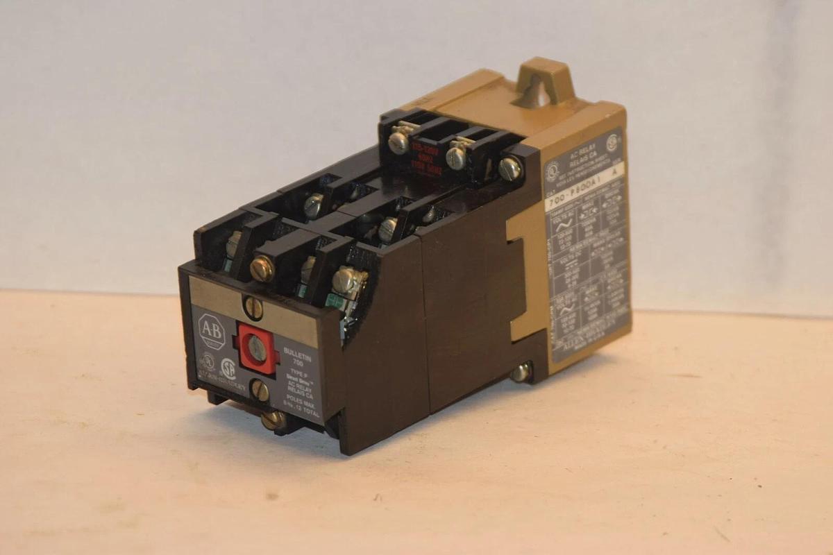 Used ALLEN BRADLEY 700-P800A1  700P800A1 Series A 115-120V Direct Drive Relay