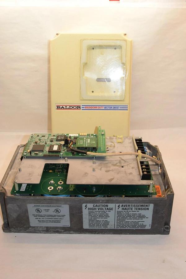 Used Baldor Washdown Vector Drive ZD18H415-W ZD18H415W ZD18H415 460v 3ph 10/15/20hp