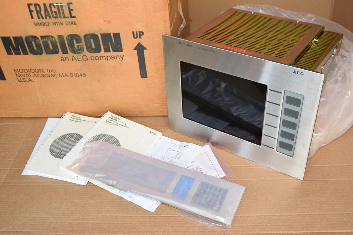 New Modicon AEG MM-PMC2-10S PanelMate Plus Operator Interface Screen 92-00429-05