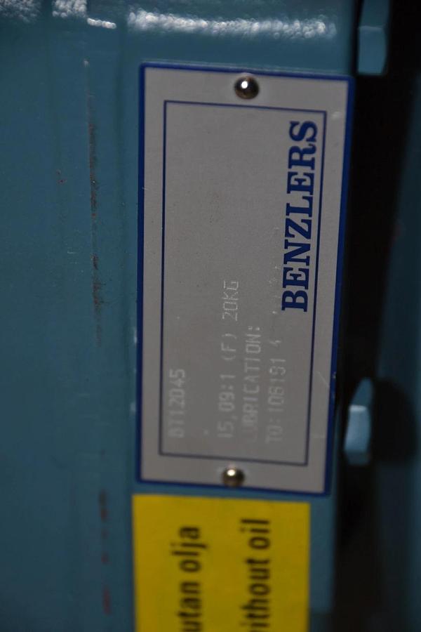 Used BENZLERS BT12045 BTU12 15,09:1 (F) 20kg  BTV12?