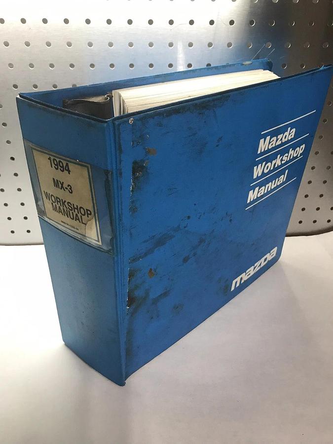 Used 1994 Mazda MX-3 MX3 Original Shop Repair Manual factory OEM  94