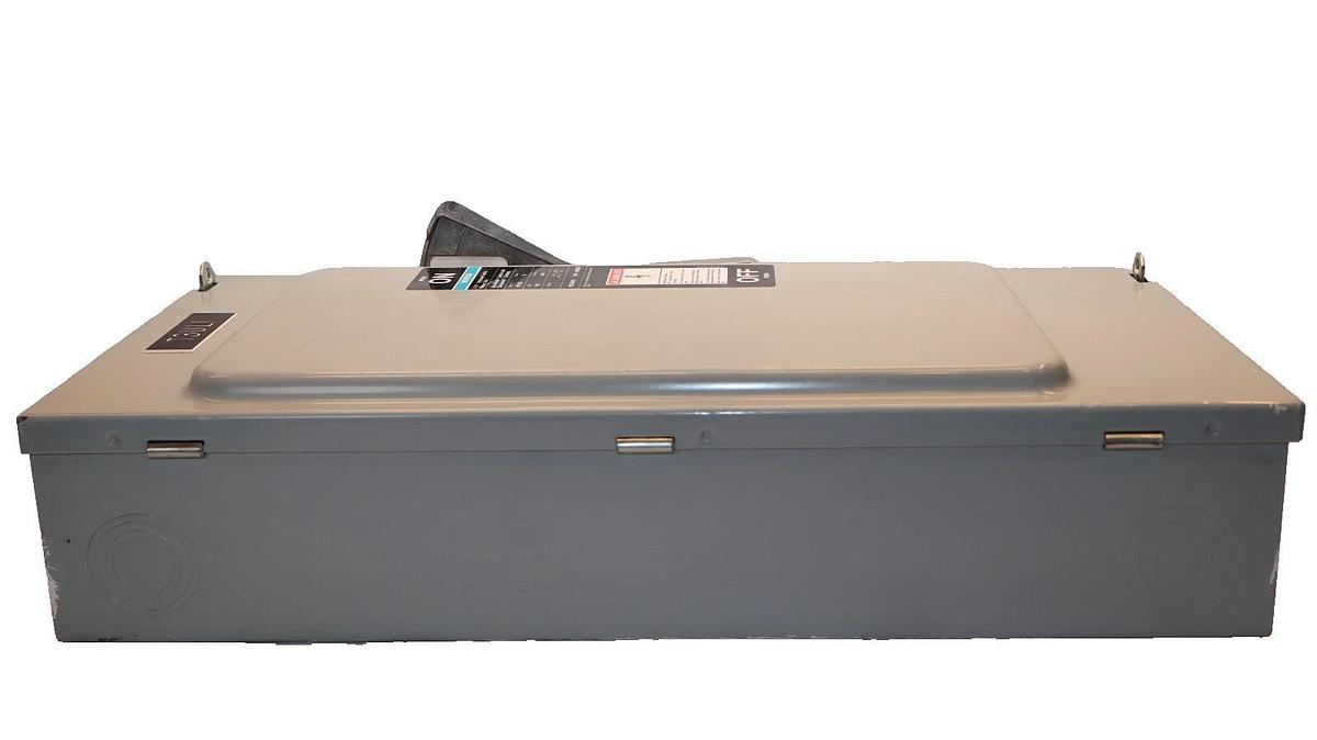 Used SIEMENS I-T-E Enclosed Switch NF353 Ser A 100A 100 Amp 600Vac 3 Phase Heavy Duty