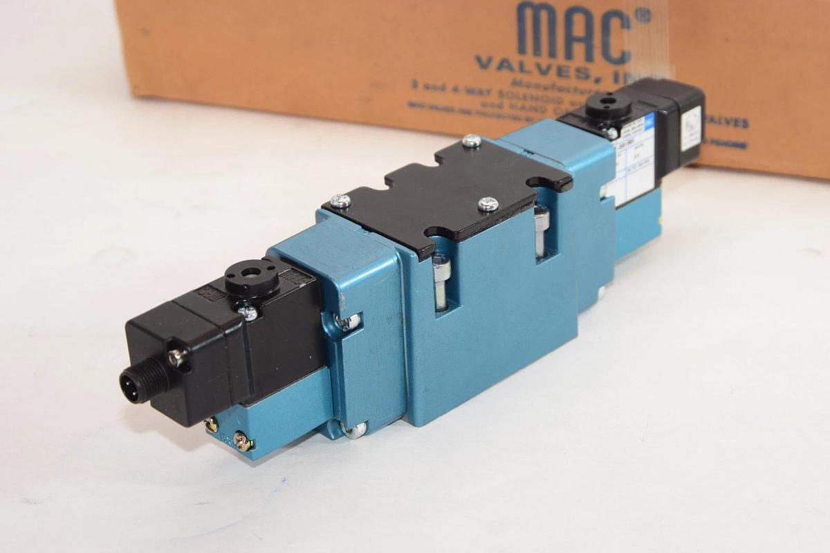 (NEW) MAC VALVES MV-A2B-A312-PM-591RH , PME-591RH Solenoid Valve *Chip, as is*
