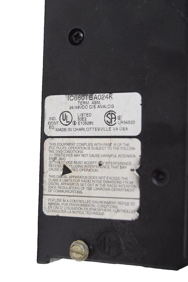 Used GE FANUC IC660EBA024K Electronic Module For I/O Block