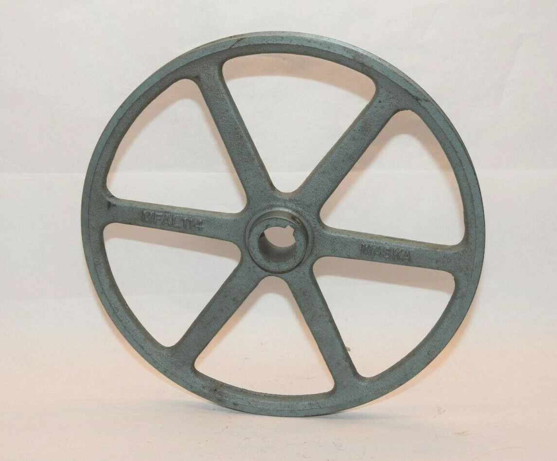 (NEW) MASKA MFAL114 1" Bore 11" Cast Iron Sheave
