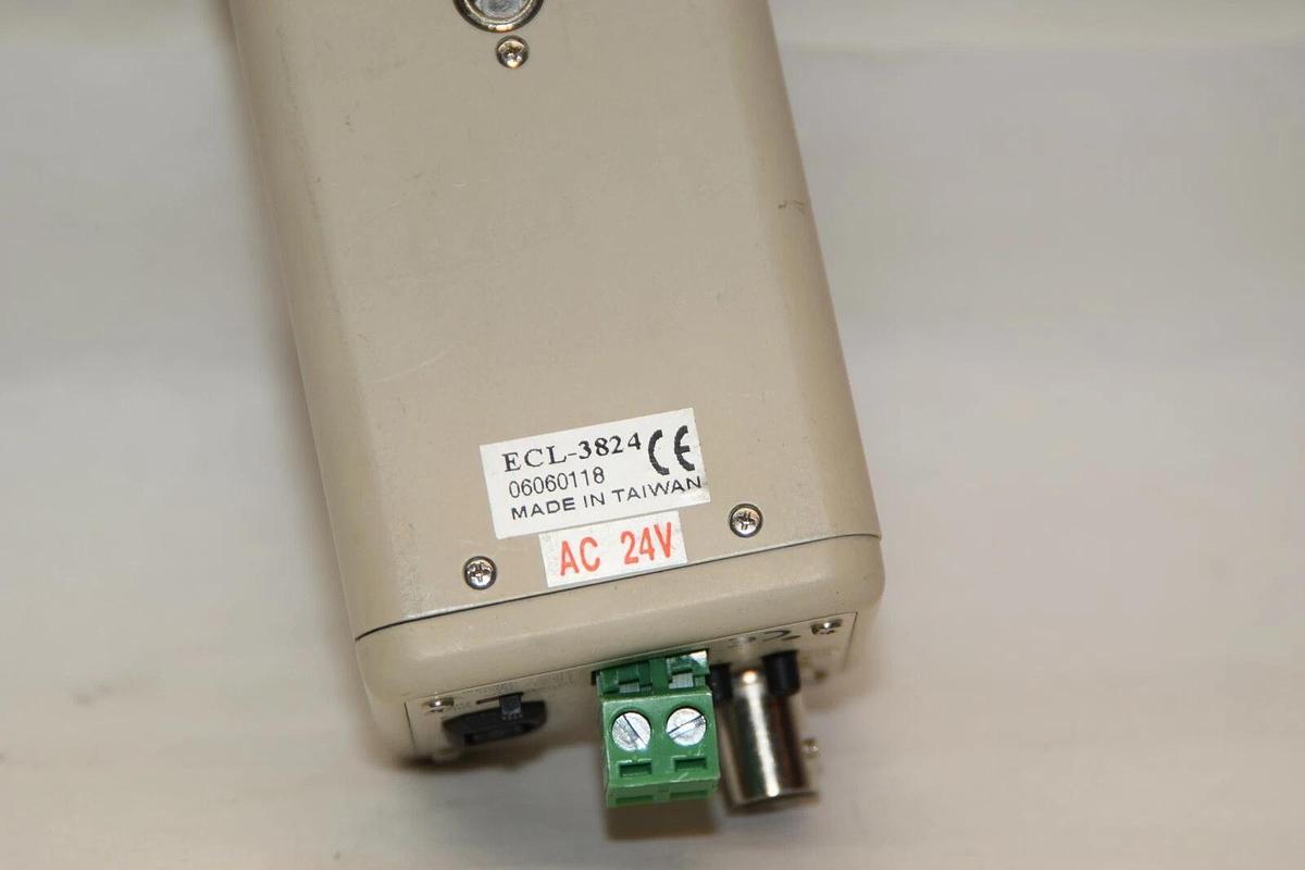 Used RAINBOW ECL3824 ECL-3824 1/3" Color CCTV CCD Security Camera