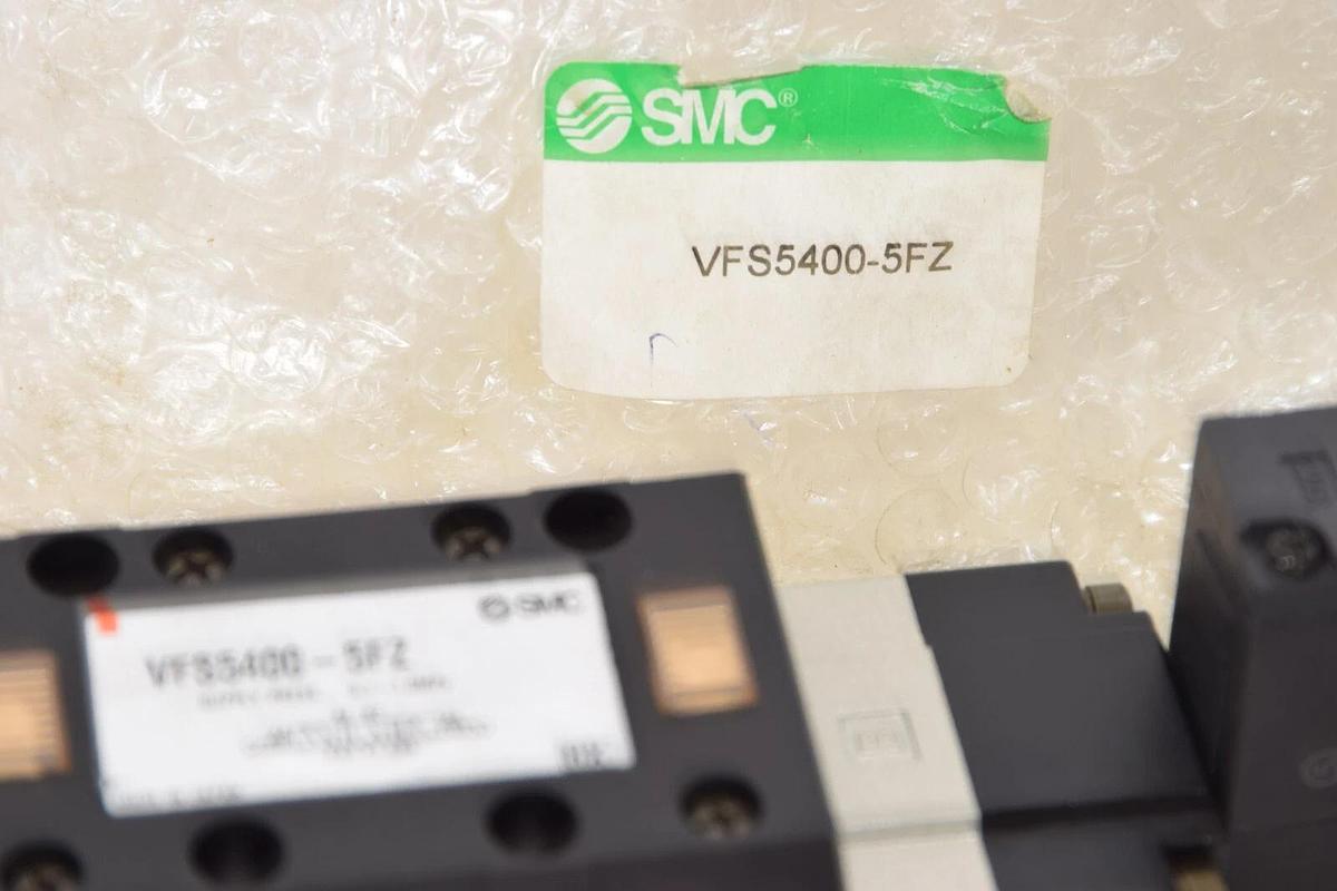 (NEW) SMC VFS5400-5FZ 0.1-1.0MPa 21-26Vdc Coil Pneumatic Solenoid Valve