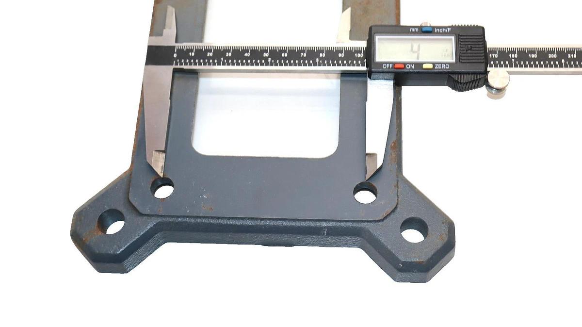 Boston Gear Mounting Base Plate for Gear Reducer 8161 7"x4" (New)