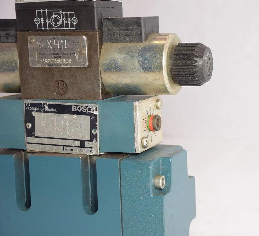 Bosch Valve 081WV10P1V3001PTWC0024/00 E51 9810230611 9810230403  3600psi *NOS*