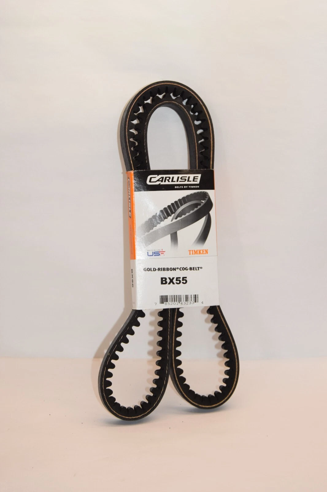 (NEW) CARLISLE BX55 Gold-Ribbon Cog-Belt