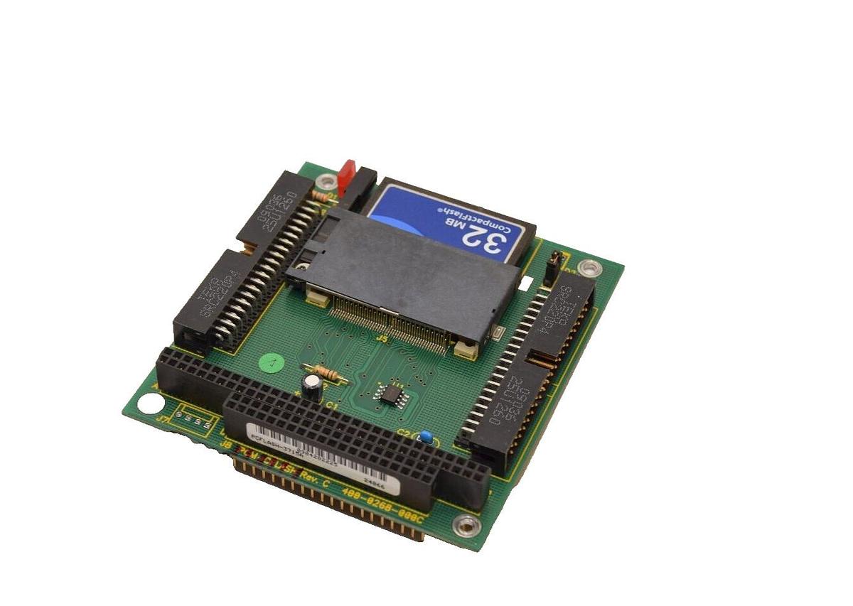 Used WINSYSTEMS J8 PCM-CFLASH Rev C , 400-0268-000C Single Board With Compact Flash