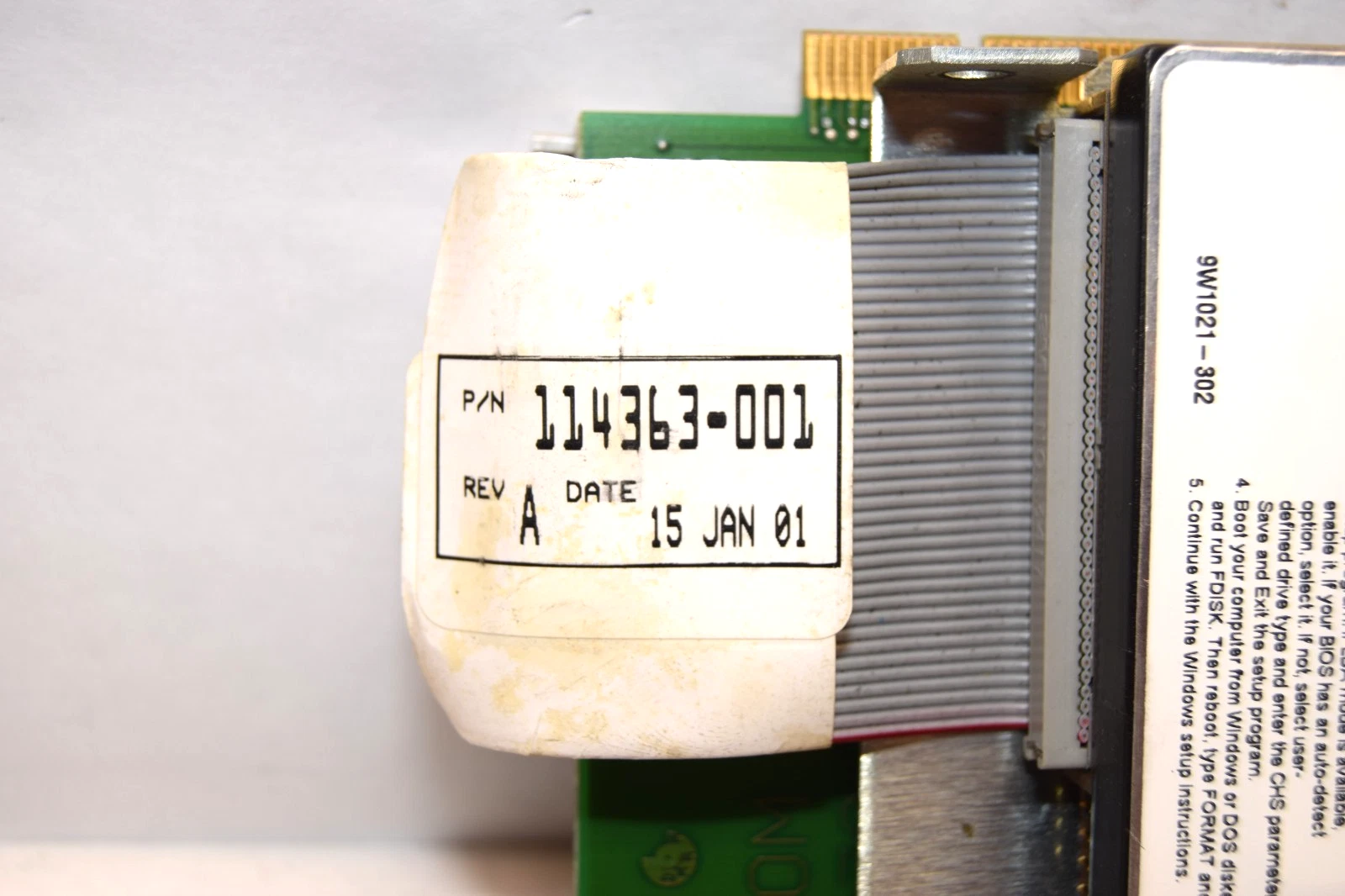 Used XYCOM 118495-001 3-Slot Card Module with ST320014A Internal Hard Drive
