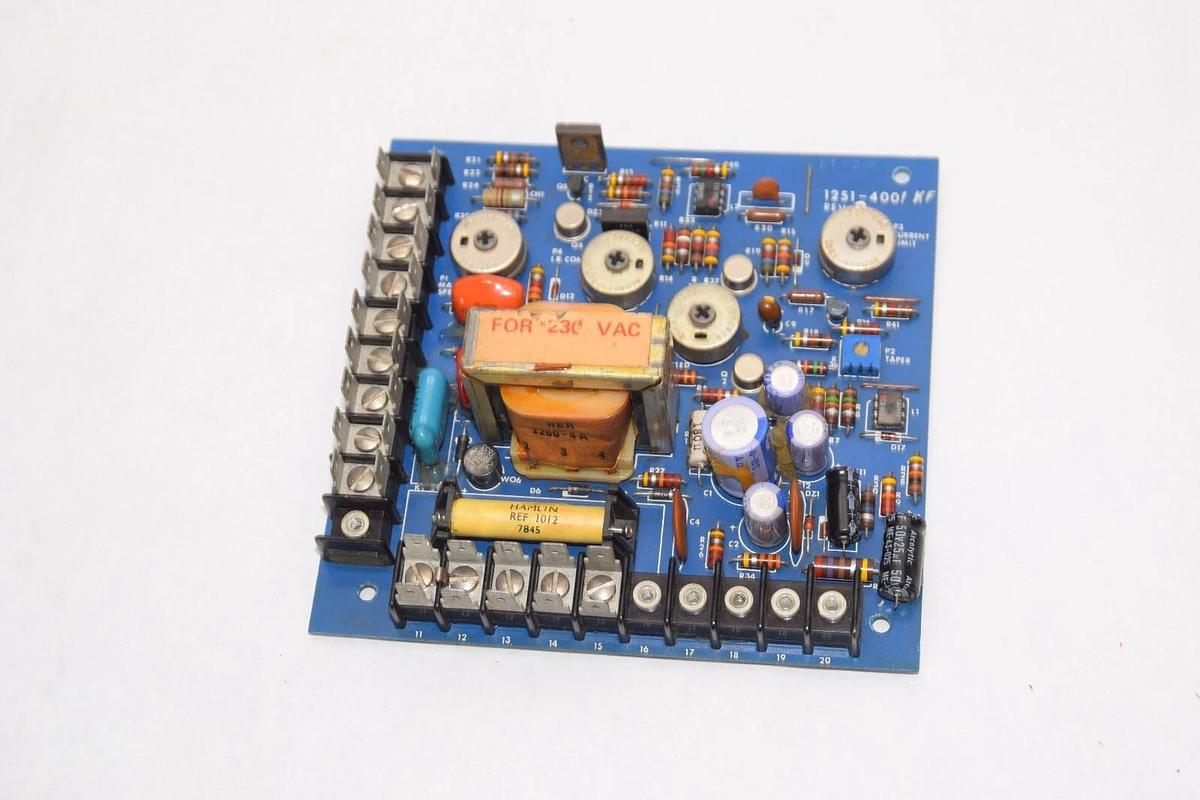 Used EMERSON / LIEBERT 1251-4001 KF 1251-4001KF Rev B Control Board