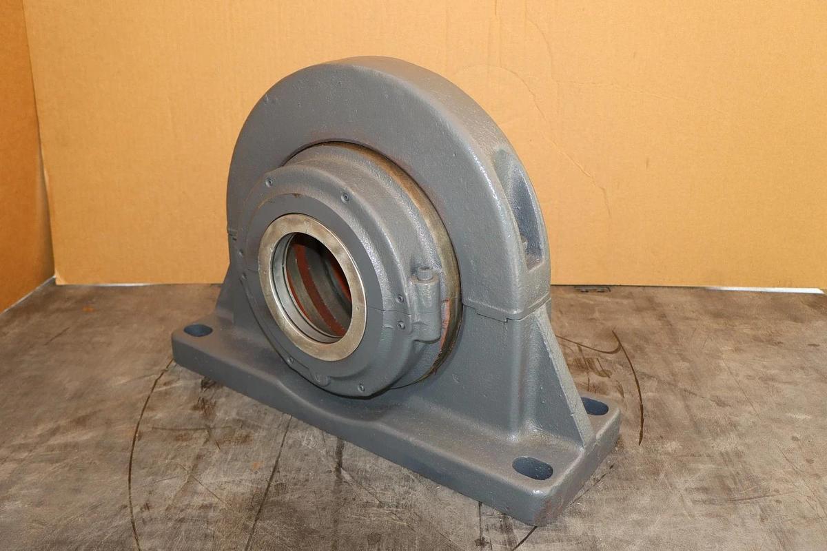 Refurbished Cooper Pillow Block Bearing Split Roller 4-Bolt HSP4071GR HSP407GR 4-7/16 REFURB