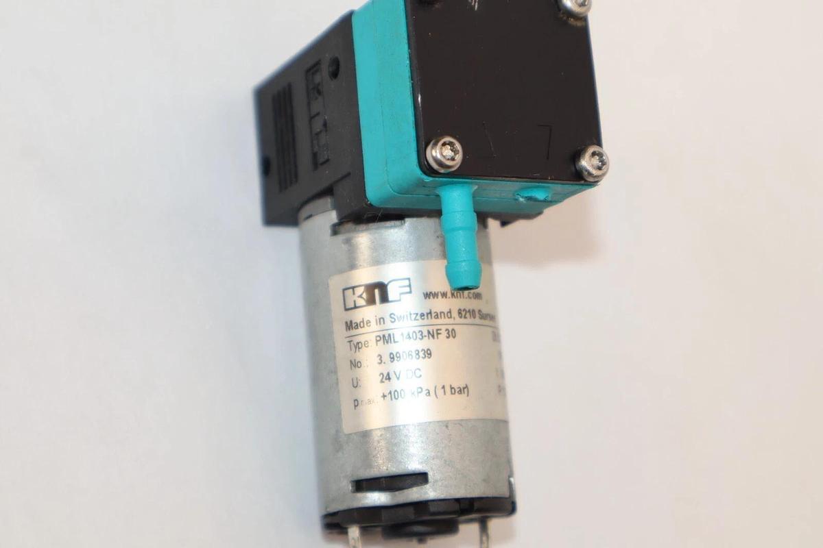 Used KNF PML1403-NF30 24Vdc Micro Liquid Diaphragm Pump