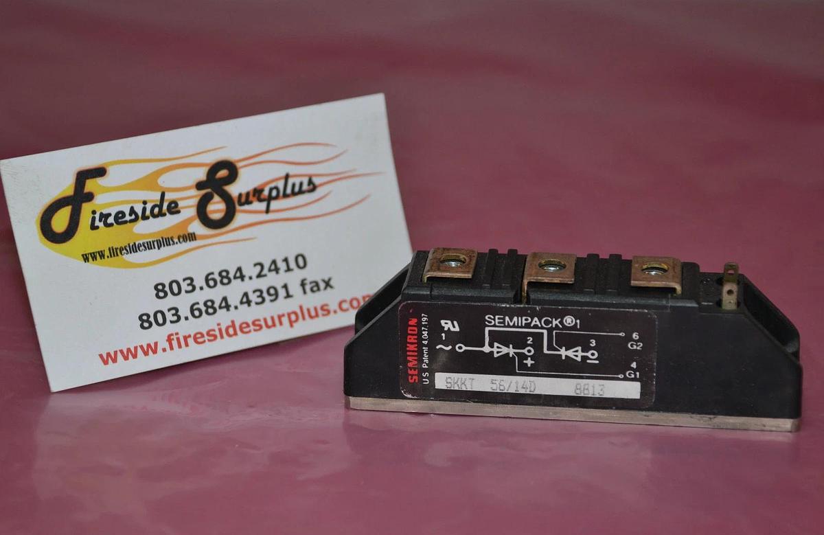 Used Semikron Semipack SKT 56/14D 8813 SKKT56/14D8813 SKKT56/14D 8813
