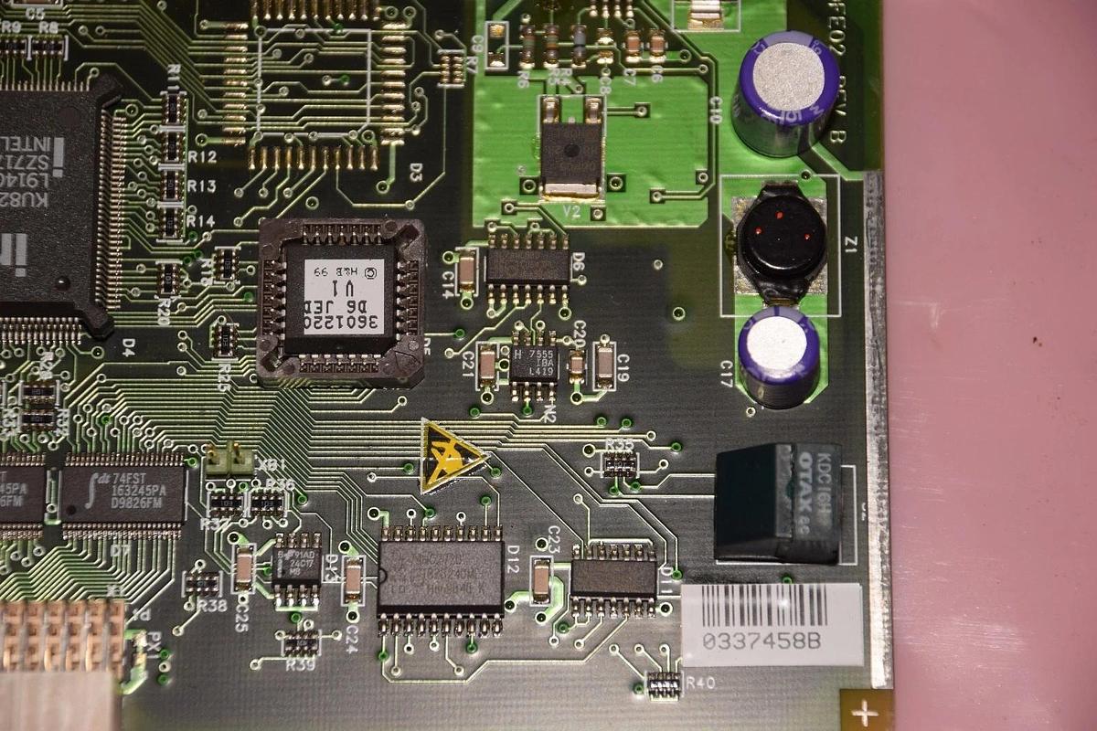 Used ABB DFE02 Feldbus Module AUI 37262-4-0369566 DFE 02, 0369566 0022 00