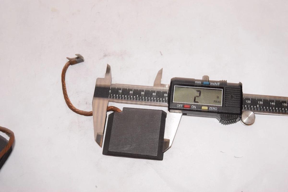 Southern 965 , 1-5/8" x 3/8" x 2"  Carbon Motor Brush  (New - Lot of 4)