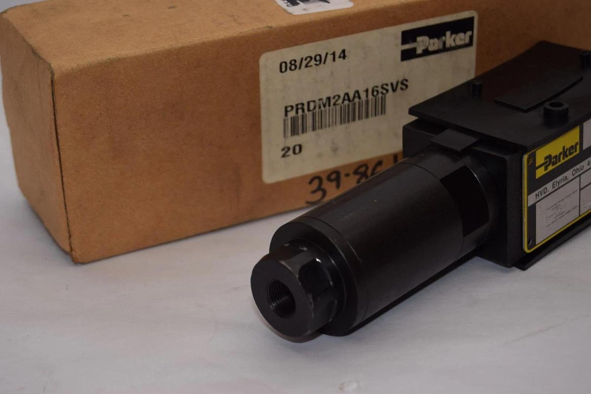 (NEW) PARKER PRDM2AA16SVS 350 Bar Hydraulic Pressure Reducing Valve