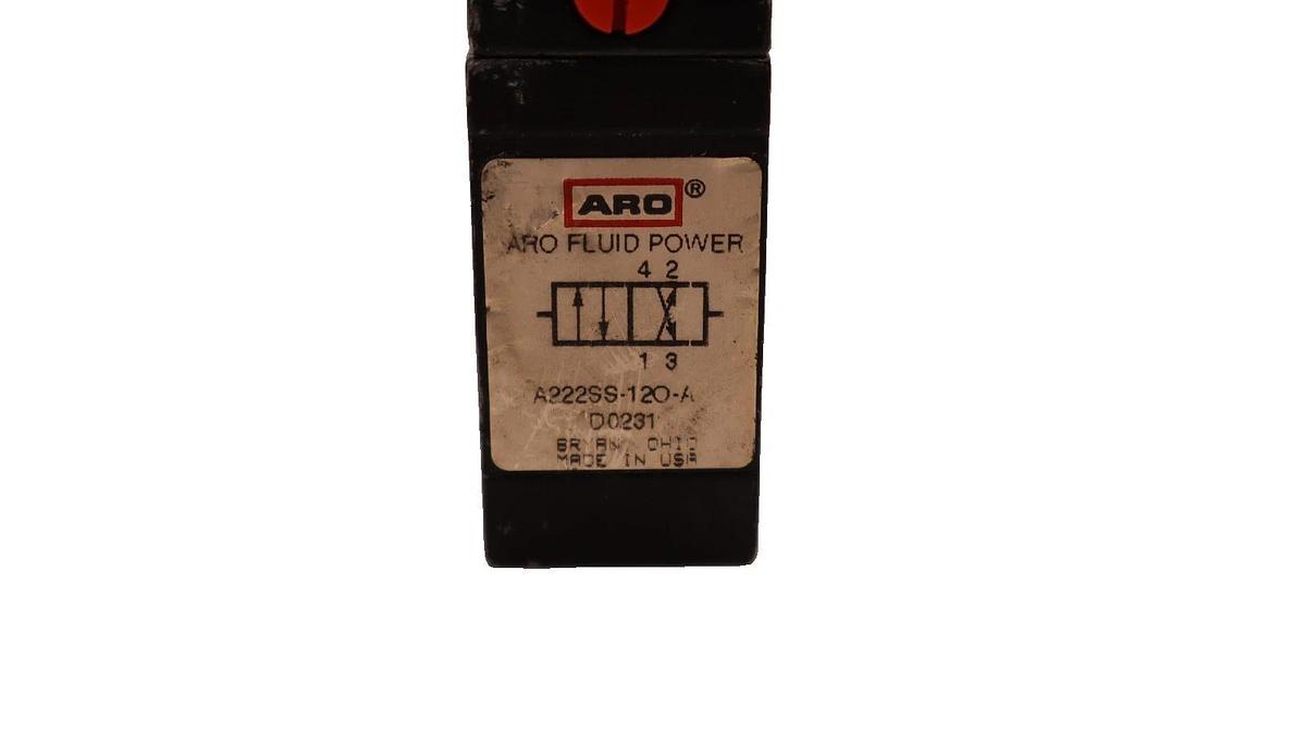 ARO A222SS-12O-A Solenoid Valve *No Coil* (New)