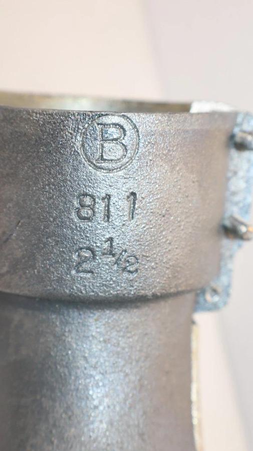 (NEW) BRIDGEPORT 811 2-1/2" 2.5" Conduit 90° 90 Degree 90D Connector