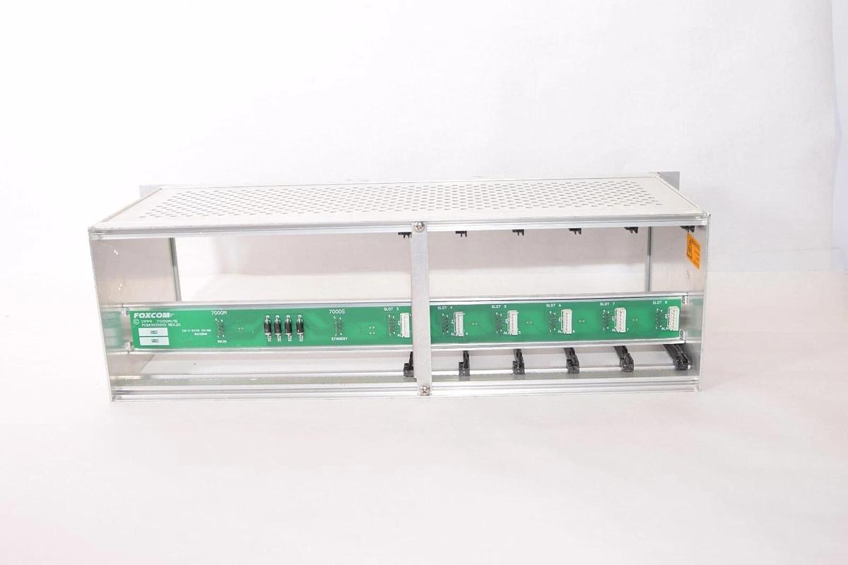Used FOXCOM ITE 1999 7000M/S 3035002 D1 BackPane Chassis Bracket Rack