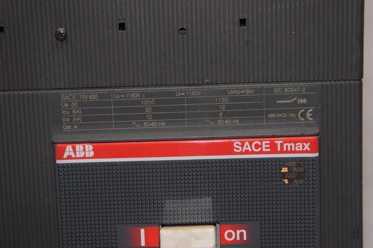 ABB SACE Tmax SACE T5V 630 T5V630 4 Pole 4P 1000v 1100v 8kV (NEW)