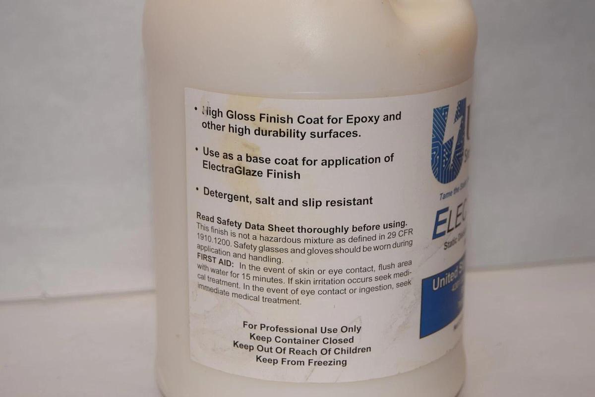 (NEW) UNITED STATIC CONTROL PRODUCTS ElectraThane High Gloss Finish 1 Gallon