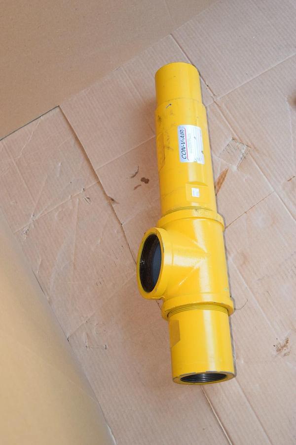 (New) Con-V-Air E40-XXP-CS-CL In Line Pneumatic Conveying Vortex Feeder