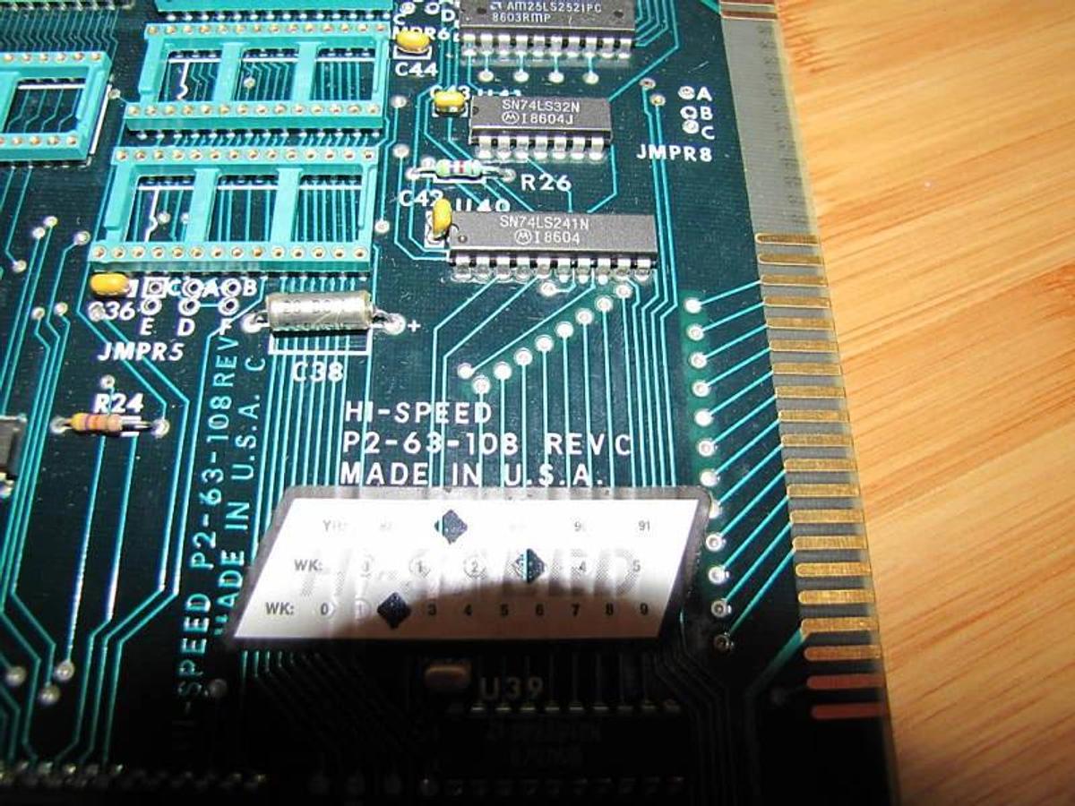 HI-SPEED p2-63-108 REV C   HI SPEED P262108 P2 63 108