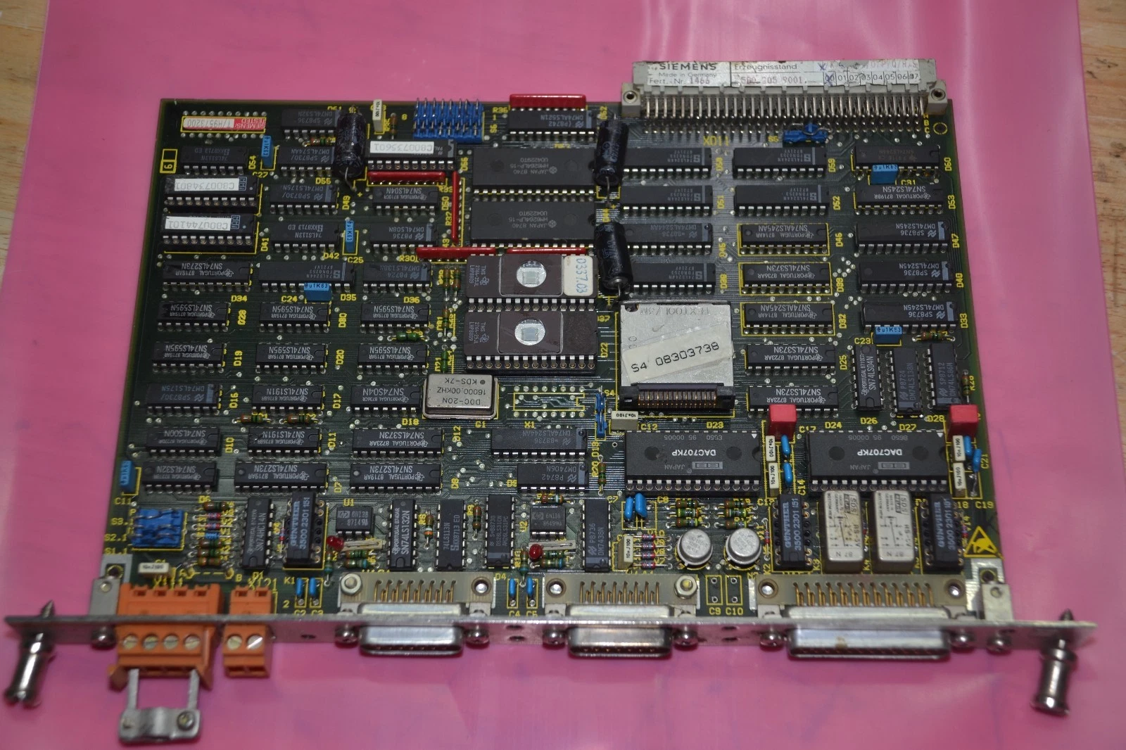 Used Siemens Card 6FX1120-5CA00 6FX11205CA00