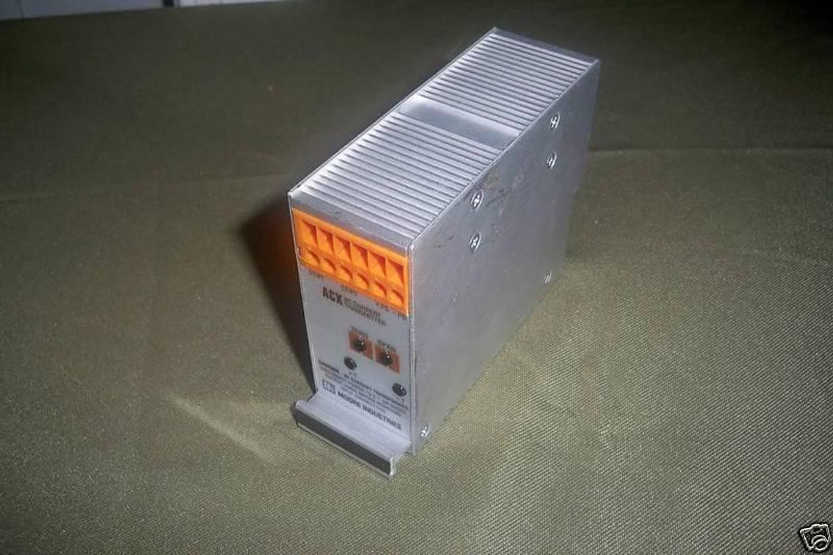 Used Moore ACX AC Transmitter ACX/0-5A/4-20MA/12-42DC-EM-FA