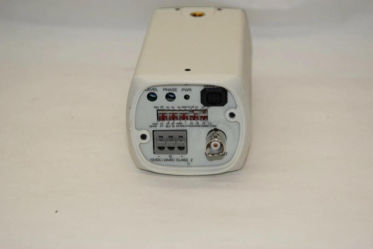 Used COSTAR CCC3500 24V 60Hz 3.2W Color CCD Security Camera