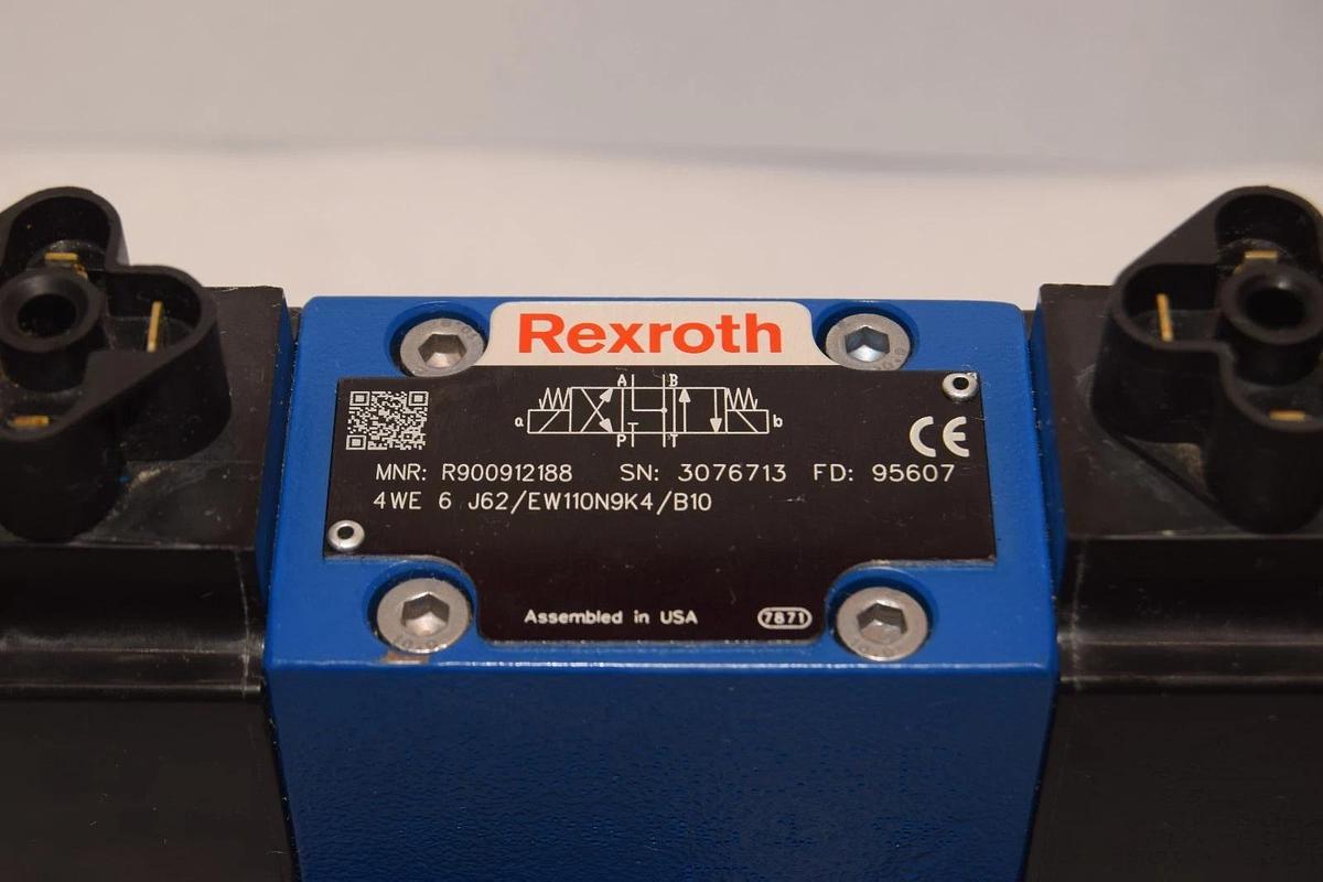 Rexroth Valve 4WEH16J72/6EW110N9ETK4/B10 R900939187 4WE6J62/EW110N9K4/B10 *NEW*