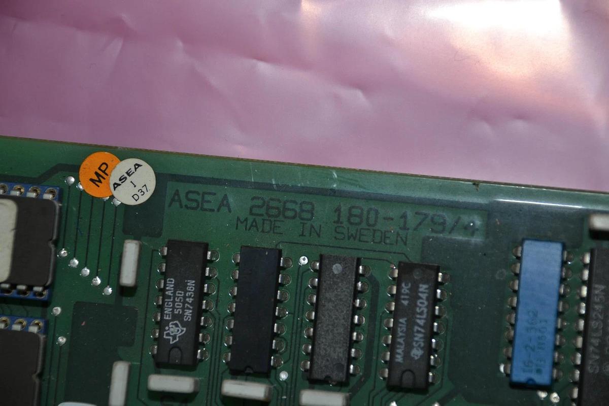 Used ABB ASEA CIRCUIT BOARD CARD DSMB124 DSMB 124 6I 57360001-U/3 2668 180-179/4