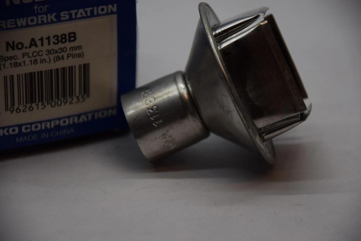 (NEW) HAKKO CORPORATION A1138B 30x30mm Hot Air Desoldering Nozzle