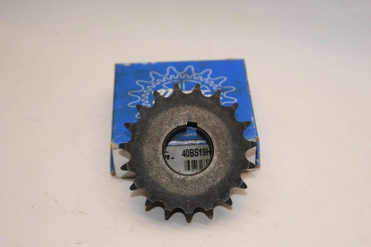 (NEW) MARTIN 40BS19HT 1-1/8 19 Teeth 1-1/8" Bore Sprocket