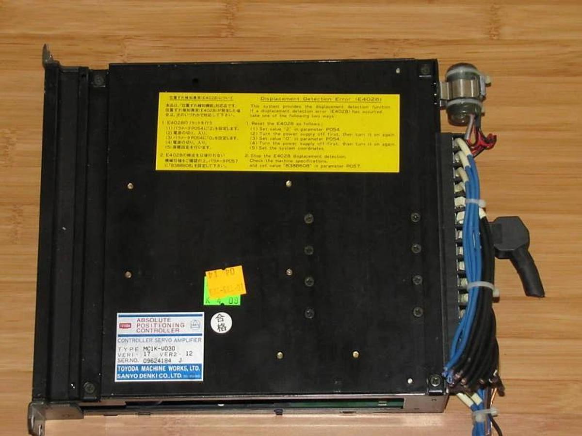 Used TOYODA SANYO  MC1K-U030 MC1KU030 SERVO AMPLIFIER  CONTROLLER