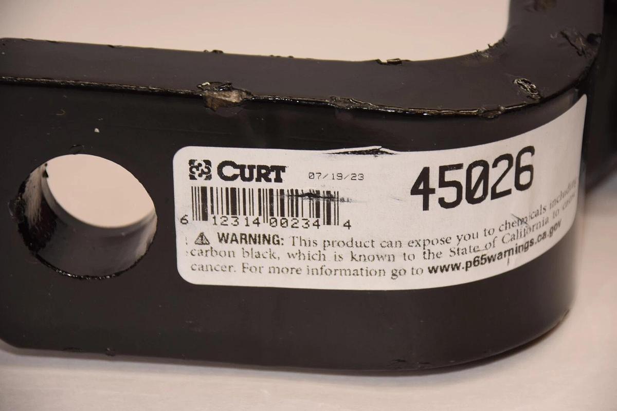 CURT 45026 Class 1 1 Ton 2000lb 3-1/4" Drop 2-5/8" 3/4" hole Rise Ball Mount