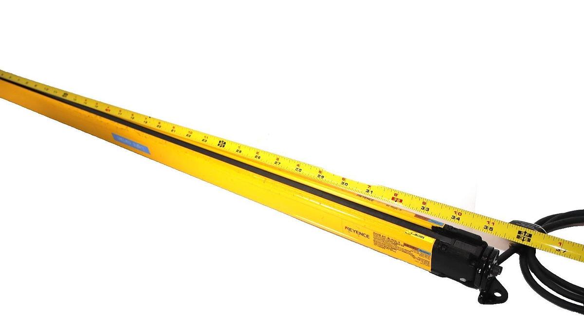 Used Keyence Light Curtain Receiver GL-R22L-R GLR22LR 24V 75mA