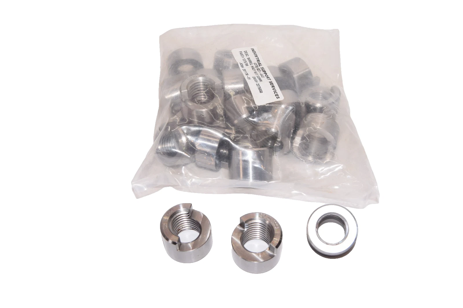 Industral Support M24-3.0 Barrel Half Nuts 1375789 , 2275050 133mm (New-Bag 20)