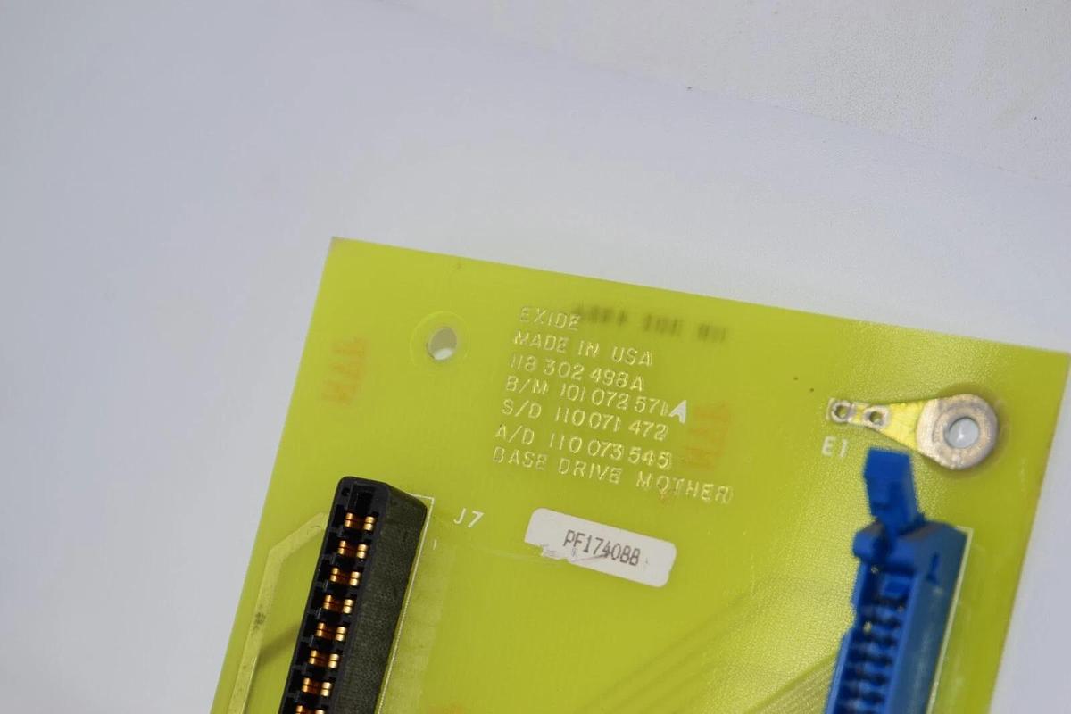 Used EXIDE ELECTRONICS 118 302 498A 118302498A Base Drive Motherboard USA