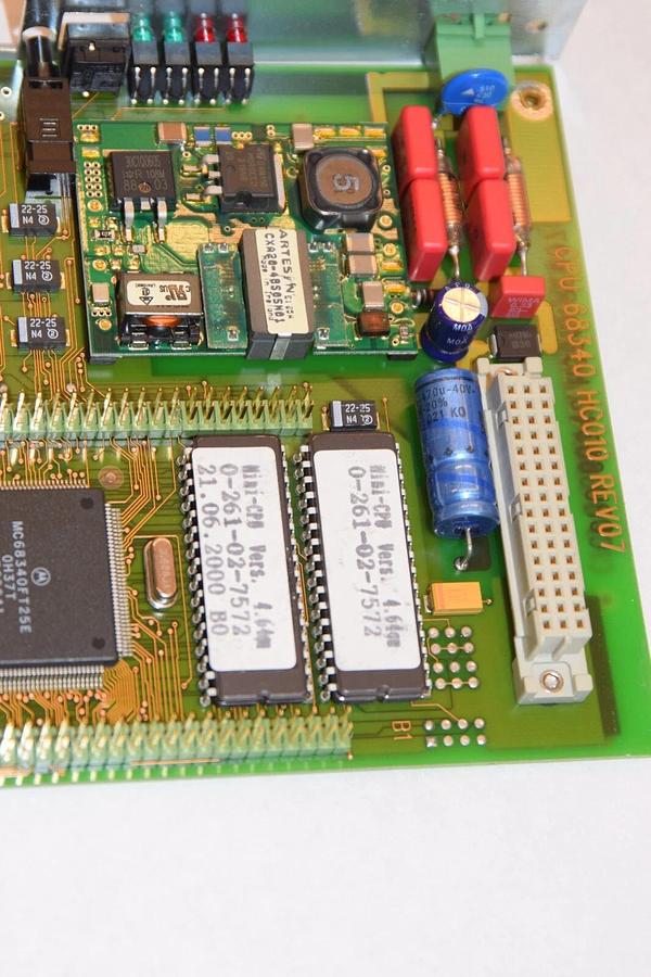 Used HOMATIC 68340 HC010 2-083-01-5089 Rev 07 CPU Circuit Board