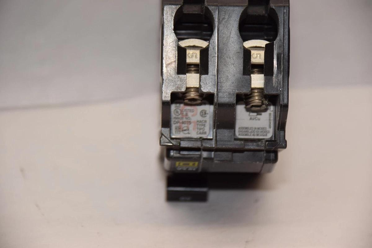 Used Square D Breaker DP-4075 HACR QOB 40A 40 Amp 2 Pole 2P 120/240v (Used)